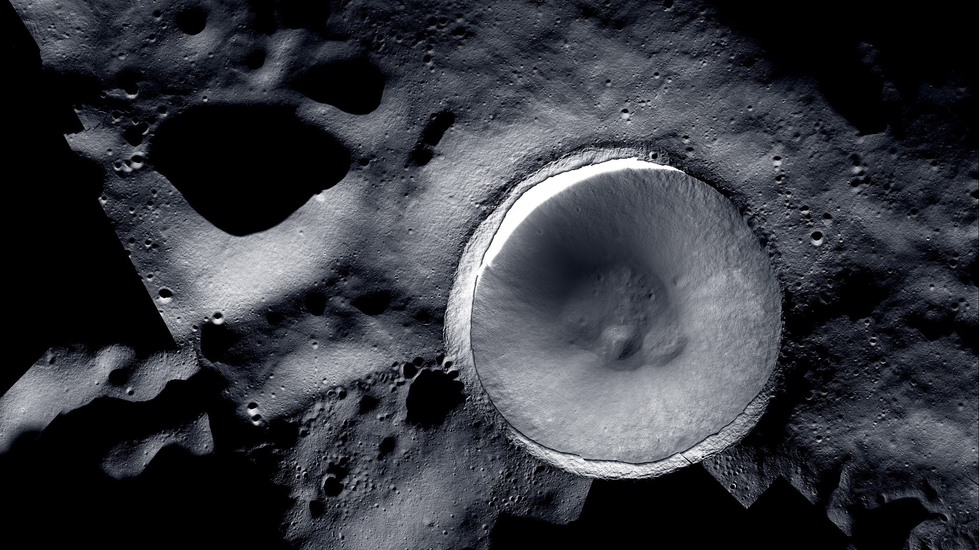 Stunning new images of the moon reveal possible landing sites for Artemis III