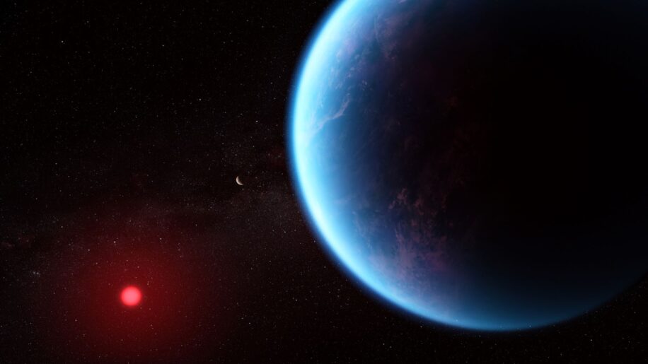 exoplanete k2 18b james webb signes de vie couv
