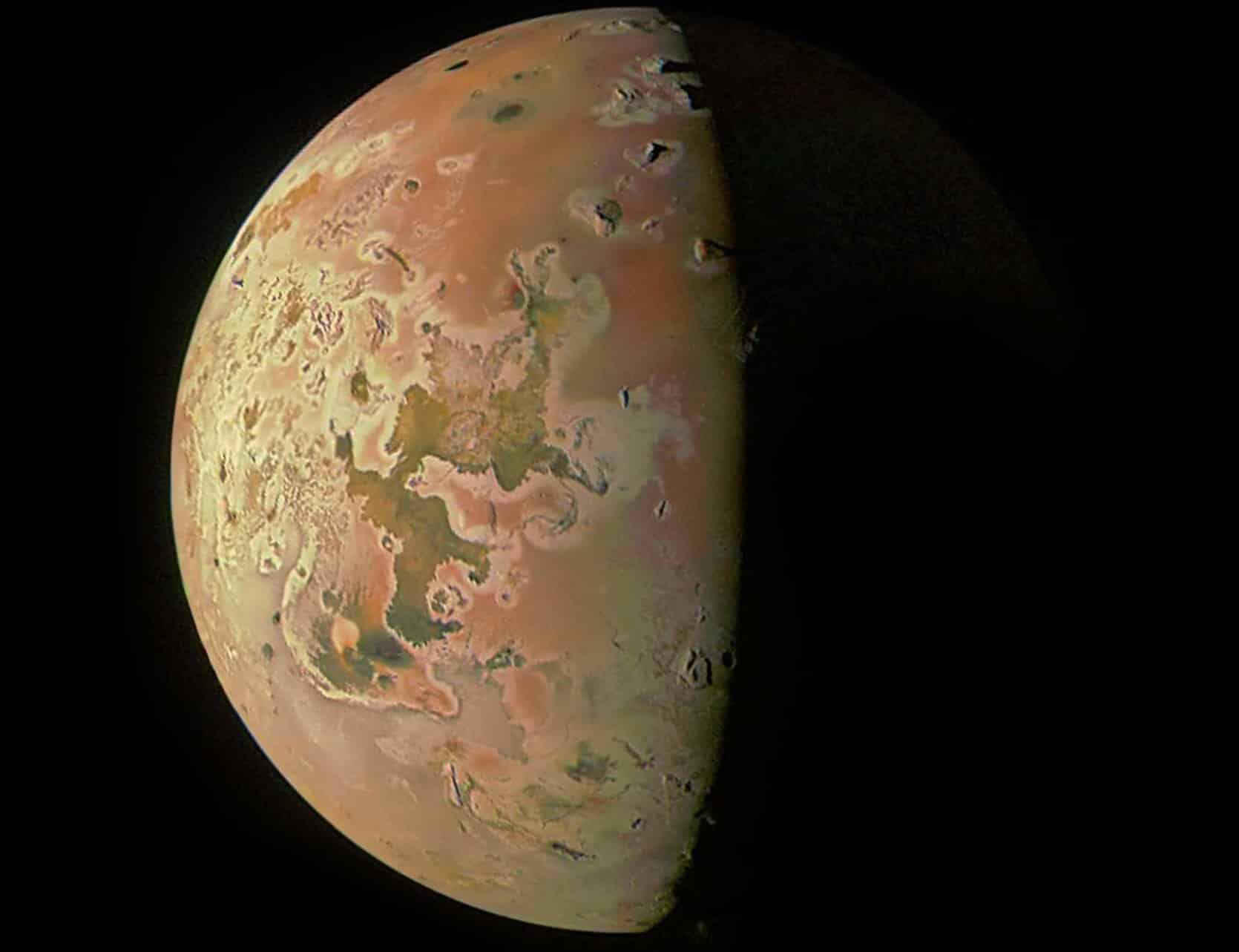 Juno Probe Captures Most Detailed Shot Of Jupiter's Volcanic Moon Io ...