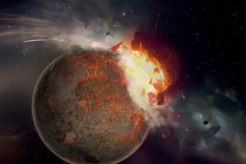 collision protoplanete theia terre anomalies noyau couv