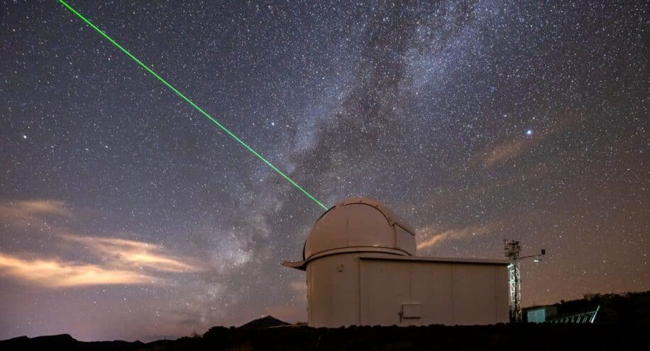 premiere reception message envoye par laser 16 millions kilometres distance COUV