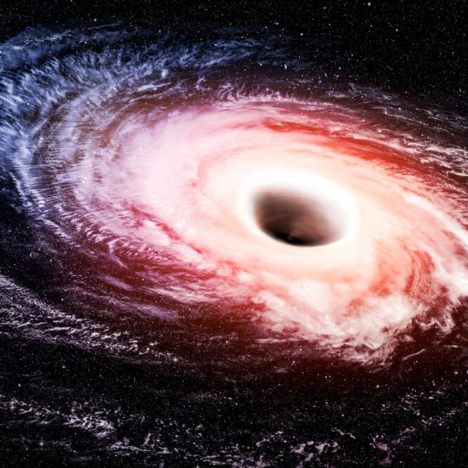 trou noir galaxie signaux
