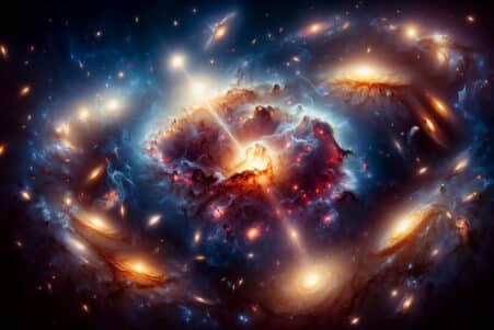 univers lueur extreme 90 pourcent galaxies anciennes revelee par james webb couv