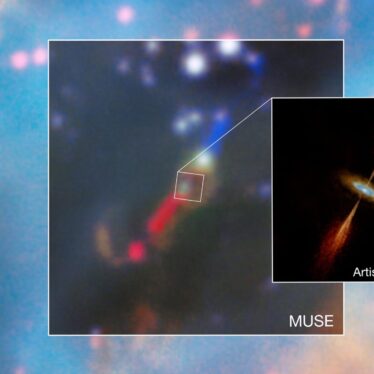detection premier disque protoplanetaire extragalactique magellan alma couv