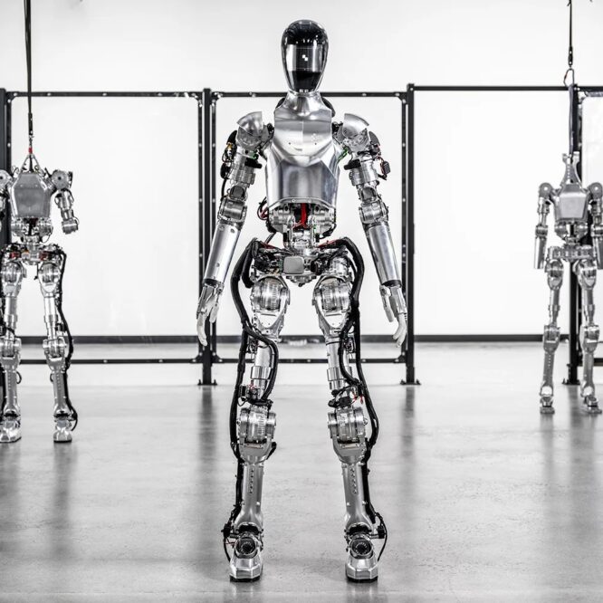 robot figure reproduit taches humaines en apprenant couv