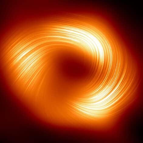 champ magnetiqu trou noir