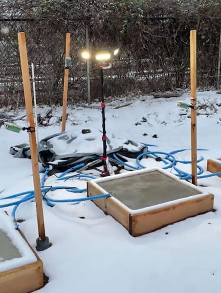 chercheurs ont concu beton autochauffant faire fondre neige couv