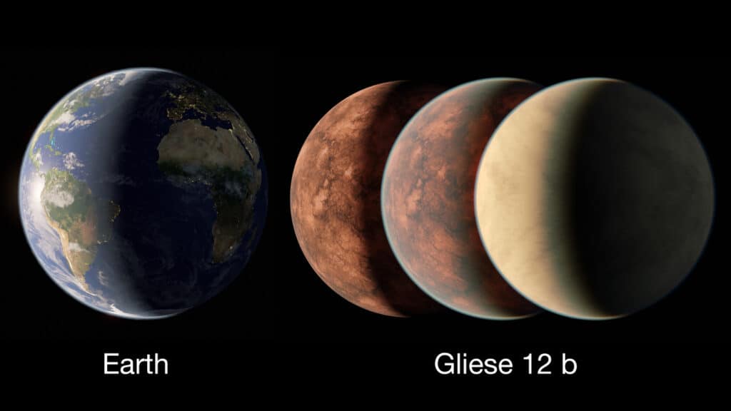 Gliese 12b exoplanete