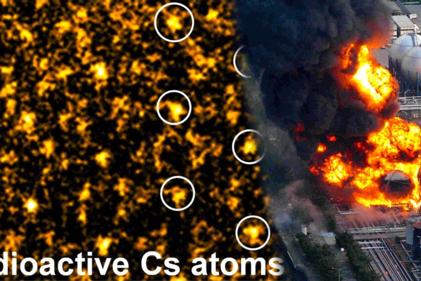 images atomes cesium radioactif capturees premiere fois echantillons environnementaux fukushima couv