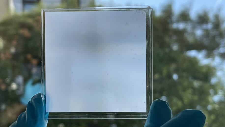 materiau transparent verre chaleur