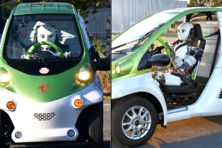 musashi robot humanoide japonais capable conduire voiture couv