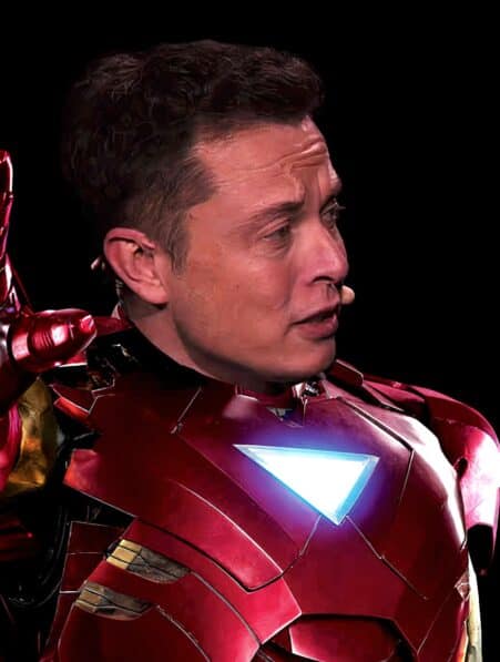 Elon Musk Iron Man couv