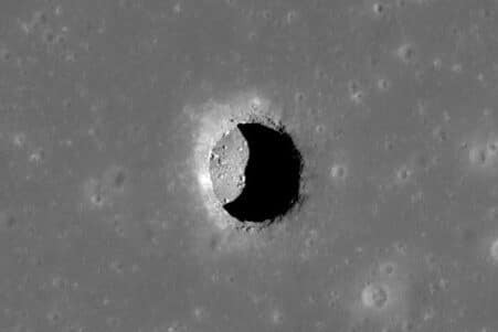 des scientifiques découvrent une grotte souterraine sur la Lune