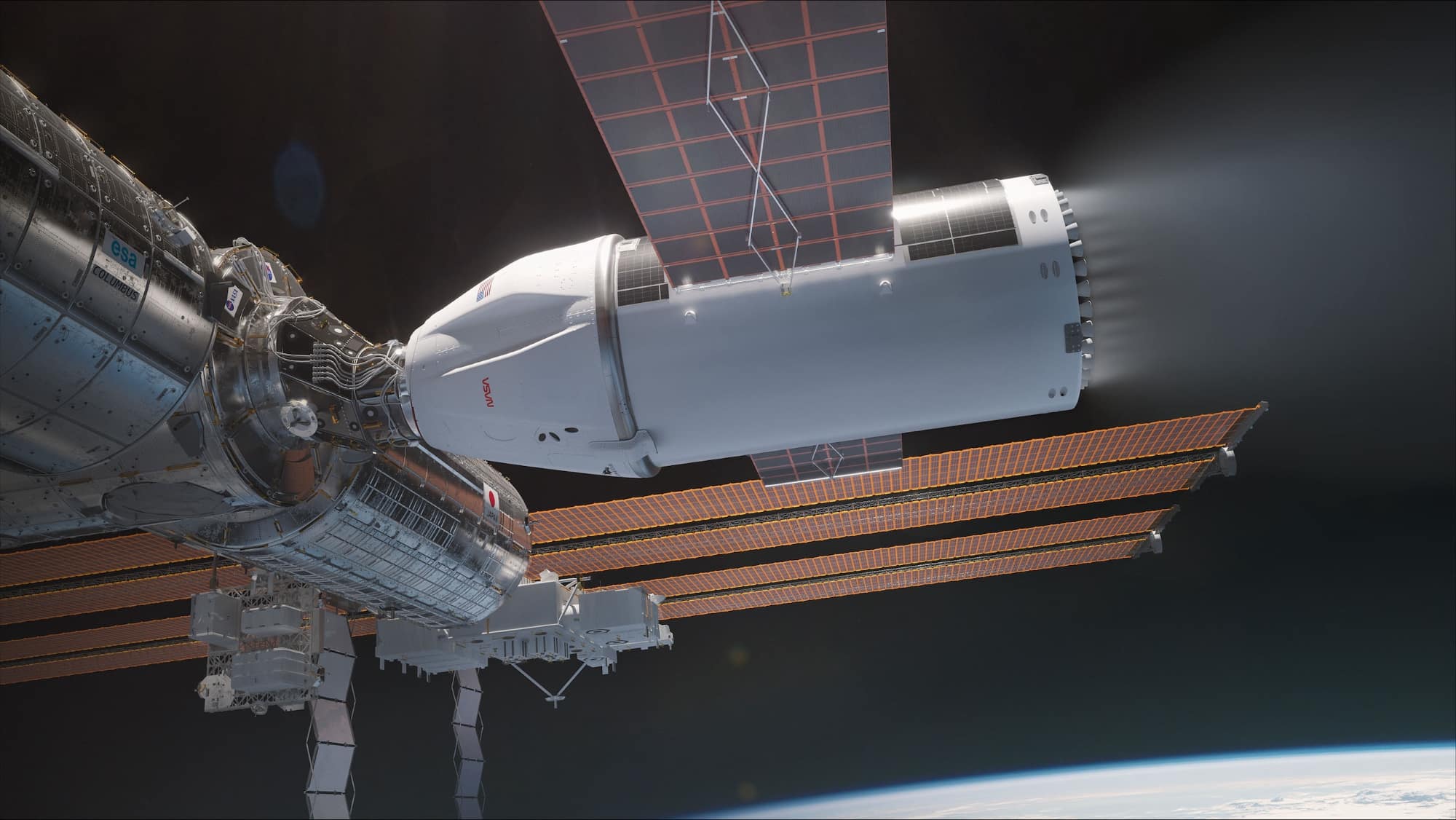 dragon upgrade desorbitage iss