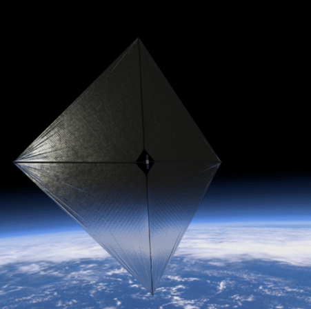 La voile solaire expérimentale de la NASA commence à tournoyer en orbite selon les observations