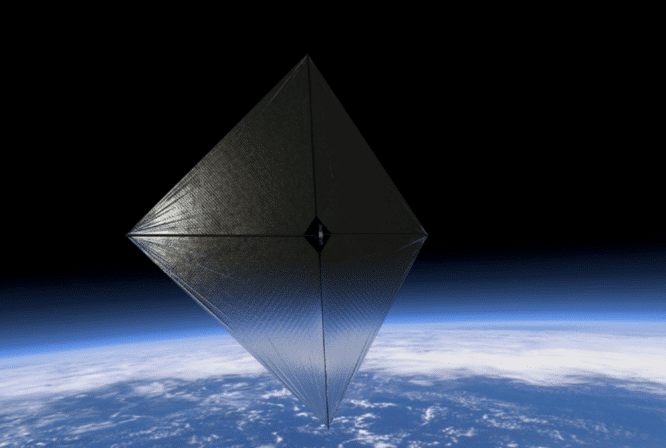 La voile solaire expérimentale de la NASA commence à tournoyer en orbite selon les observations