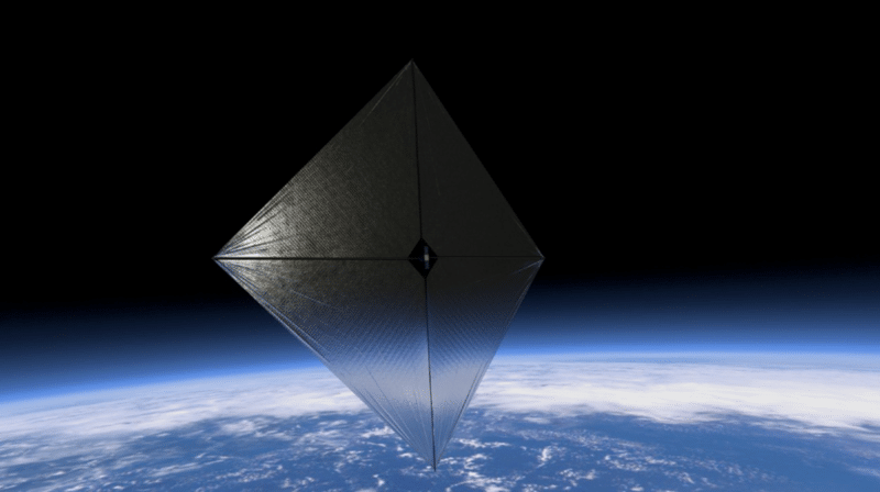 La voile solaire expérimentale de la NASA commence à tournoyer en orbite selon les observations