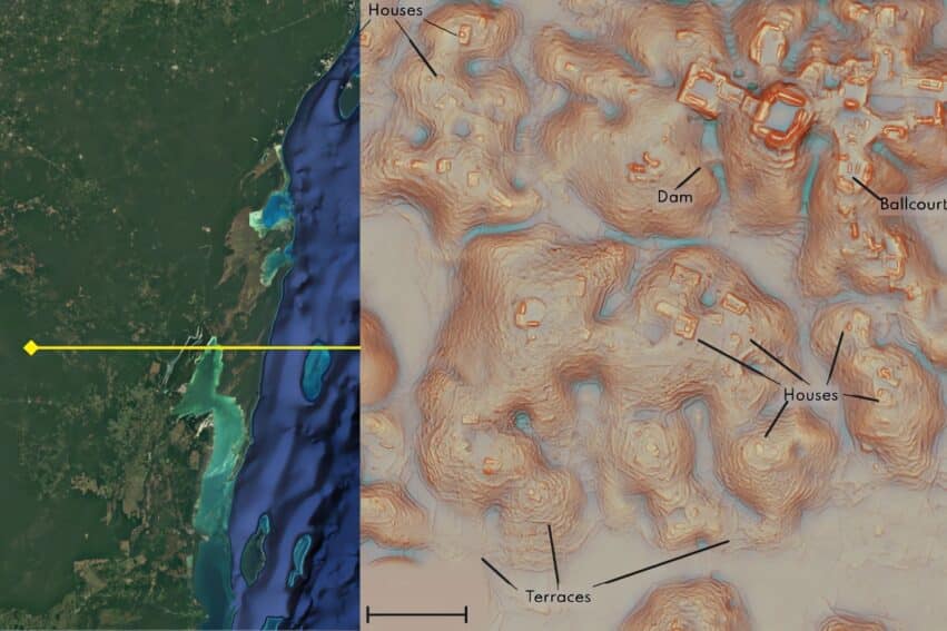 Des chercheurs découvrent par hasard une cité maya vieille de 3 000 ans sous la jungle du Campeche au Mexique