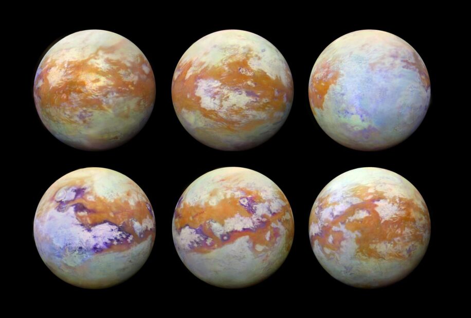 Titan couche glace methane