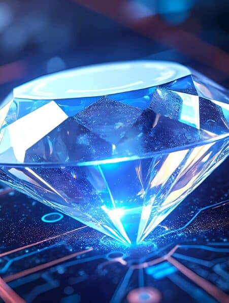 support stockage diamant permet conserver donnees millions annees couv 2