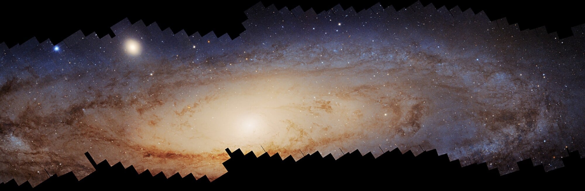 Une image composite de 2,5 milliards de pixels montre la galaxie d’Andromède comme jamais auparavant