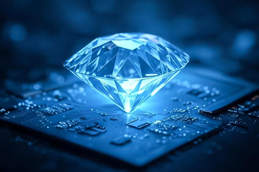 percee technologique diamants synthetiques desormais integrables dans puces informatiques couv