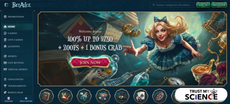 BetAlice Screenshot