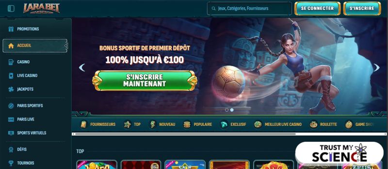 LaraBet casino en ligne au Canada