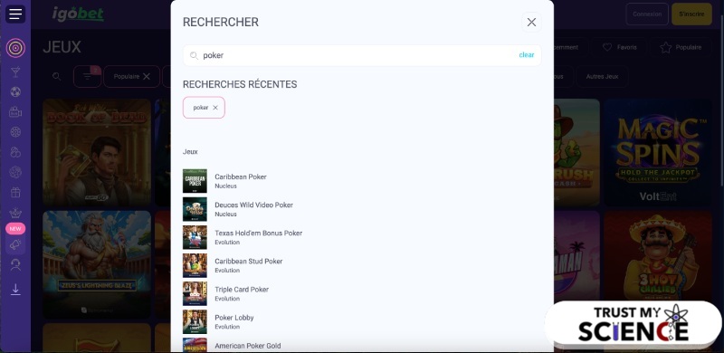 Variantes de Poker en Ligne