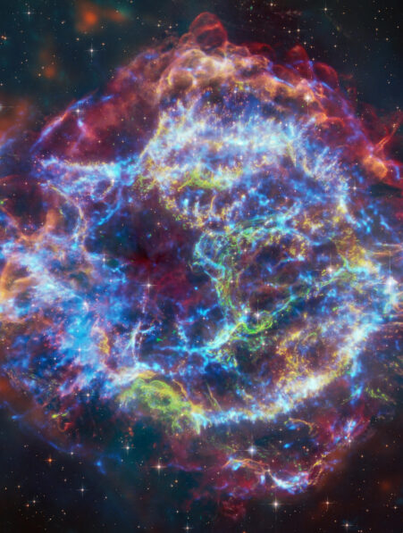 accelerateur particules univers supernova