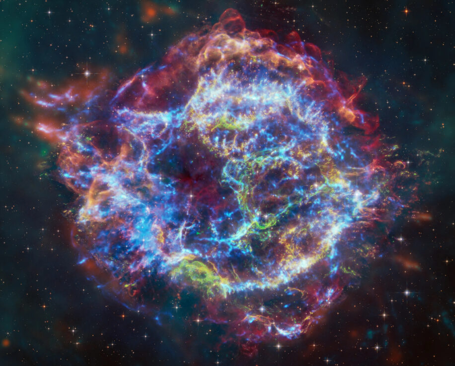 accelerateur particules univers supernova