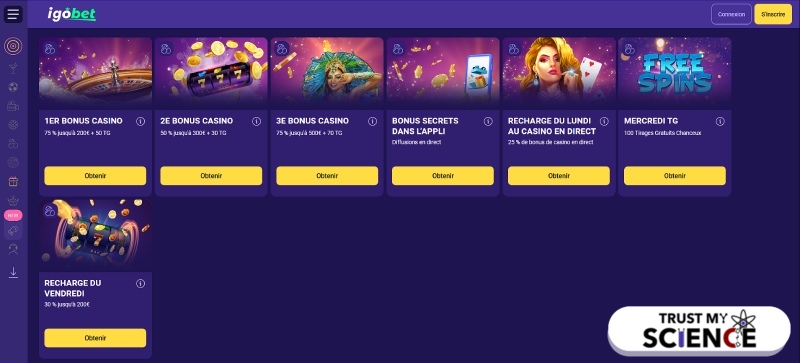 Bonus de casino Paysafecard