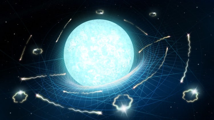 etoile neutron rayonnement hawking
