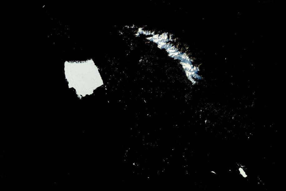 iceberg fragmentation faune