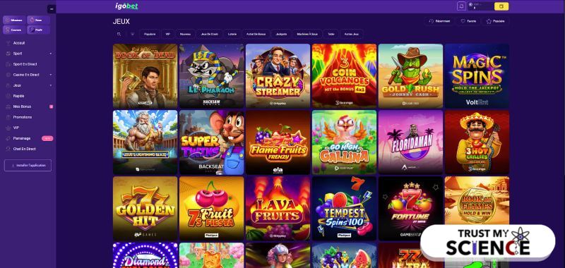 jouer aux jeux du casino en ligne CASHlib