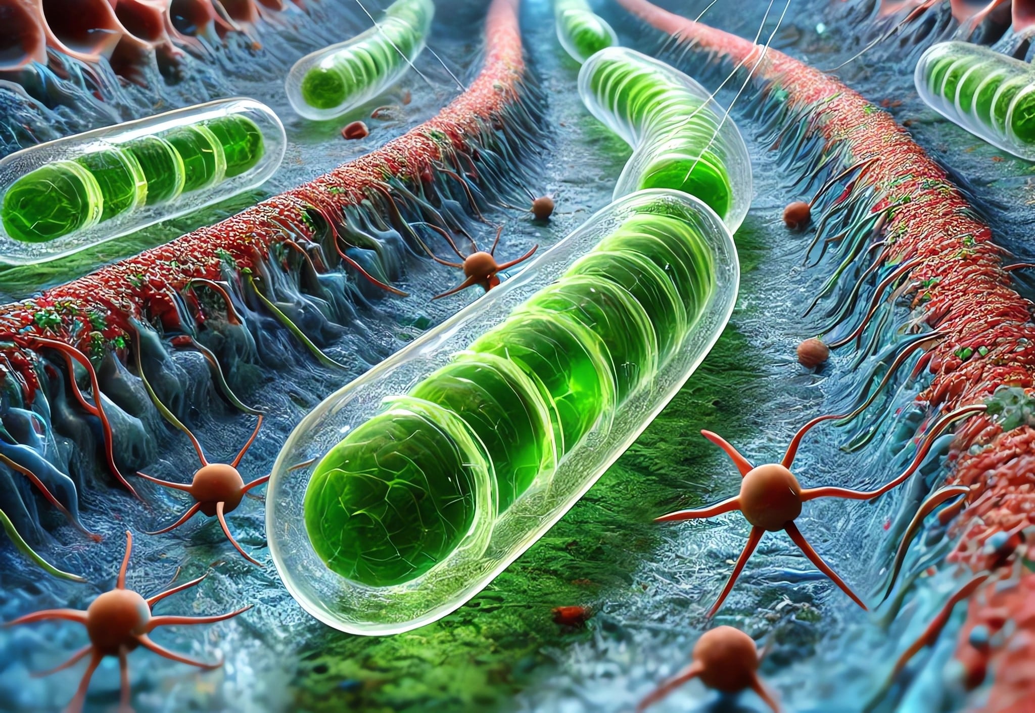 Des microalgues intelligentes pour transporter les médicaments au cœur des tissus