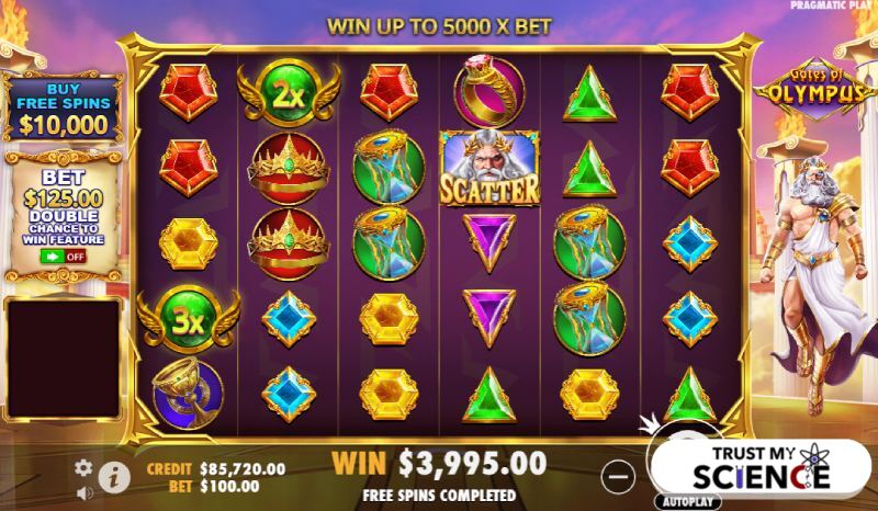 jouer dans un casino en ligne Gates of Olympus