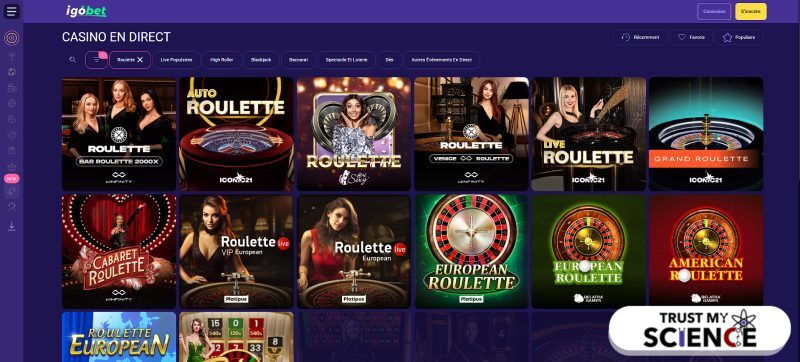 types de roulette en ligne dans les casinos