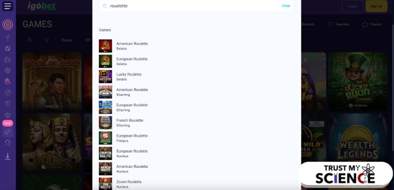 Roulette en Ligne