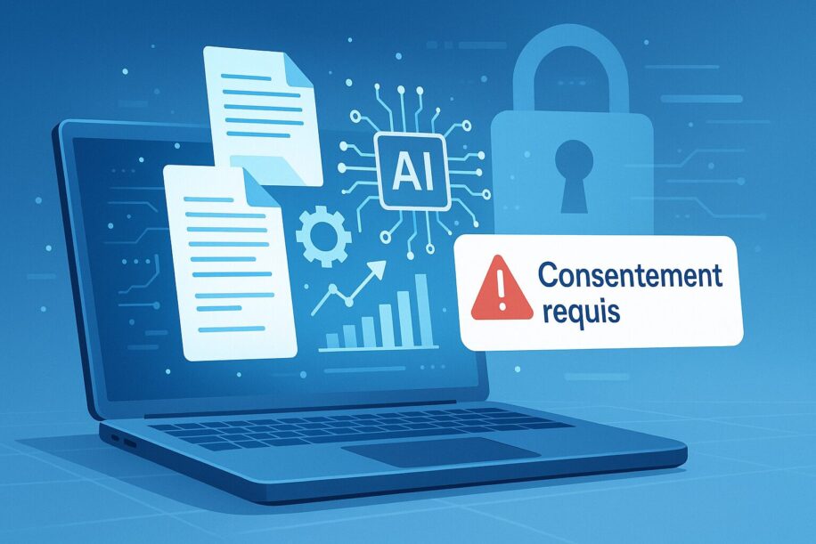 Si vous utilisez WeTransfer, ceci vous concerne à partir du mois d’août, vous donnerez la permission d’entraîner leur IA avec vos fichiers