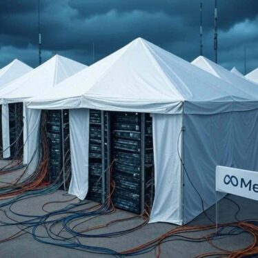 meta centre données tentes