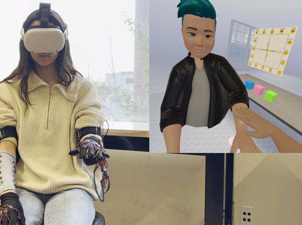 toucher realite virtuelle
