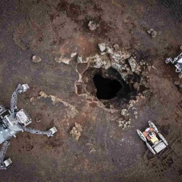 rovers tunnel lave spatiale