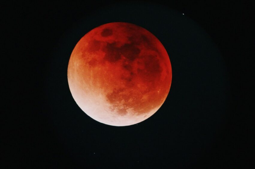 ecplise lunaire totale weekend