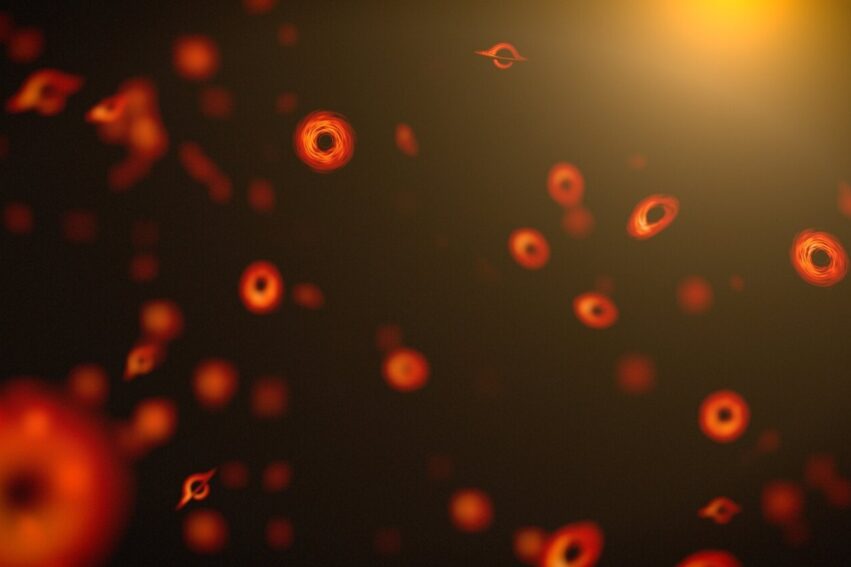 explosion trous noirs