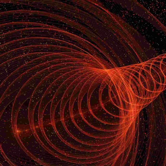 onde gravitationnelle trou ver