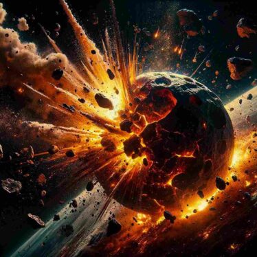 vie terre collision