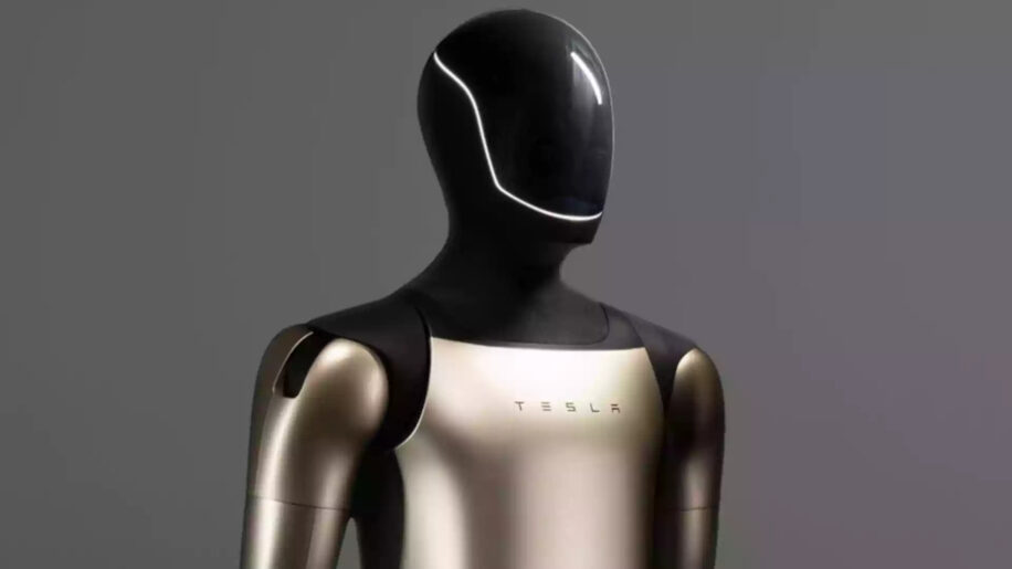 robot tesla mars